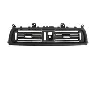 Cubierta de salida de aire acondicionado para parte delantera trasera, izquierda y derecha, repuesto para BMW Serie 5 520 525 528 535i AC (modelo trasero A) (medio con cromo)