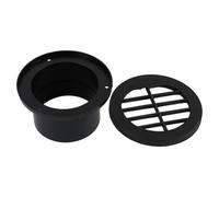 Cubierta de salida de aire caliente para coche, conducto de aire extendido para calefacción estacionaria - Tubo de ventilación giratorio de 360 grados para calentador de agua, salida de aire para