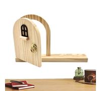 Cubierta de salida de puerta de, protector de enchufe de madera, protector eléctrico decorativo con material, accesorio para el hogar con diseño, para padres, propietarios de viviendas