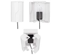 Cubierta de salida de puerta doble