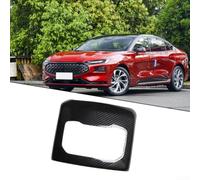 Cubierta de salida de ventilación trasera de fibra de carbono compatible con para Ford para Mondeo para Fusion 2013, fácil instalación con cinta adhesiva, protección contra arañazos para interior