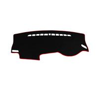 Cubierta de Salpicadero El Salpicadero Coche Evita La Cubierta Luz Anti-UV Pad Alfombras Antideslizantes para VW para Golf 7 para MK7 2013-2019 Alfombrilla salpicadero(RHD Front Red Side)
