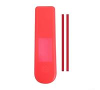 Cubierta de salpicadero para NINEBOT para scooter eléctrico SEGWAY Max G2, cuenta con construcción de silicona de perfil bajo para un volumen mínimo (rojo)