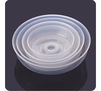 Cubierta de salpicaduras de microondas, cubierta de microondas para alimentos tapa de alimentos transparente para cocción de microondas, tapa de pastel con protección agarrar (Tamaño mediano 17 cm)