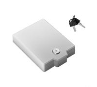 Cubierta de seguridad infantil, para panel de aire acondicionado con bloqueo, cubierta de protección de interruptor a prueba de golpes para tomas eléctricas, material ABS, 12.8 X 9.4 X 2.5 Cm