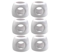 Cubierta de seguridad para perilla de puerta para niños, 6 piezas, con cerradura, a prueba de niños, fácil de operar para los padres con una mano, no se necesitan herramientas Seguridad para beb