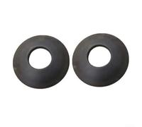 Cubierta de sellado de espuma para accesorios de equipo de fitness fabricada con material ABS que proporciona compatibilidad con scooters y dispositivos equilibrados (65 x 10 mm)