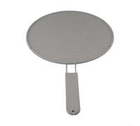 Cubierta de silicona flexible y resistente al calor a prueba de salpicaduras con filtro de aceite y agujeros de drenaje de agua para prevención de derrames y limpieza de la cocina