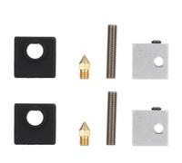 Cubierta de silicona para bloque calefactor de impresora 3D, resistente al calor, antiadherente, de silicona, con temperatura estable y fácil de
