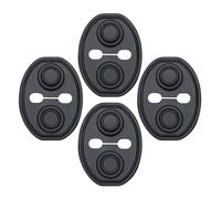 Cubierta de silicona para cerradura de puerta de automóvil, almohadilla protectora de hebilla silenciosa, protector estable antiarañazos para vehículo, accesorio exterior para silencio y cierre suave