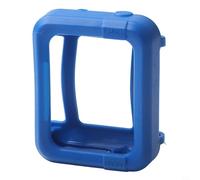 Cubierta de silicona para computadora de buceo, funda protectora a prueba de golpes, agarre antideslizante para pardela (azul)