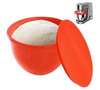 Cubierta de Silicona para Cuenco de KitchenAid, Inserto de Silicona para Kitchen Aid Mixer TILT-HEAD 4.8L(5 Qt), Forros de Tazón de Mezcla con Tapas para Cake Batter Cookie Baking
