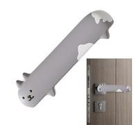 Cubierta de silicona para manija de puerta, cubierta de seguridad para manija de puerta, funda de seguridad anticolisión, almohadilla protectora suave, para vacaciones, invierno, baño, hogar