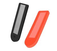 Cubierta de silicona para salpicadero de scooter eléctrico Xiaomi Mi Electric Scooter 4 Pro, protección antiarañazos e impermeable, color rojo o negro