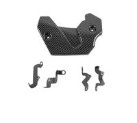 Cubierta de solapa para escape para Adventure, Panel lateral medio relleno marco superior para R 1200GS Adv 2006-2013 R1200GS, accesorios para motocicleta Protectores contra choques(Carbon Fiber Look)