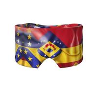 Cubierta de sombra de ojos con estampado de bandera de Venezuela para siesta, viajes, yoga, cubierta de ojos vendados, viajes, oficina, siesta, avión