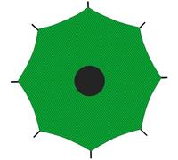 Cubierta de Sombra de trampolín, Dosel de Tela Oxford de 12 pies para un trampolín de 8 Polos, con una Cuerda de conexión para al Aire Libre, Patio Trasero, Patio de recreo, Accesorios