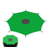 Cubierta De Sombra De Trampolín - Techo De Techo De Trampolín | A Prueba De Lluvia | Cubierta Plegable De Protección Solar | Cabeza De Cubierta Resistente A Lágrimas Impe