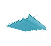 Cubierta de Sombra Wave Shade Cover, Cubierta de Sombra retráctil e Impermeable para pérgola - Kit de reemplazo para toldo de Patio Exterior, Vela de toldo Deslizante de Alambre para terraza