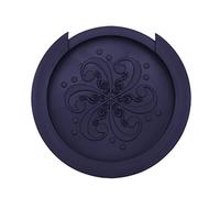 Cubierta de sonido para guitarra, 4 pulgadas con agujero de sonido de silicona para guitarra acústica (negro)