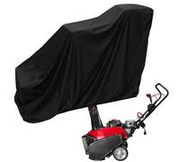 Cubierta de soplador de nieve - 210D Clote Snow Thrower Protection | Protección UV Almacenamiento resistente a la intemperie para Garage Shed Backyard Garden Winter Spring