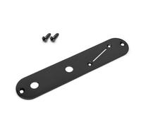 Cubierta de tablero de control de guitarra eléctrica con tornillos de montaje para 3 opciones de color, placa de control de interruptor de puente para guitarra eléctrica