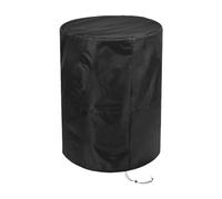 Cubierta de tambor - Cubierta impermeable para cubo de nieve para lluvia, tela Oxford, cubierta de barril de almacenamiento de agua, cubierta protectora de barril con cordón
