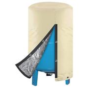 Cubierta de tanque de presión de pozo redondoo, cubierta de la bomba de pozo anticongelante con 5 capas | Protector del tanque de presión de agua redondoo a prueba de polvo y resistente a la