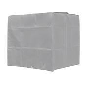 Cubierta de tanque for exteriores, cubierta impermeable for jardín, contenedor de agua de lluvia IBC de 1000 litros, barril de tonelada, lámina protectora solar, cubiertas antipolvo, 1 ud.(Silver)