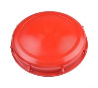 Cubierta de tanque IBC con junta para tanque de 1000 L, tapa de polipropileno rojo para contenedores de almacenamiento a granel y latas de pulverización (C)