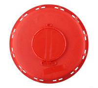Cubierta de tanque IBC para contenedor de 1000 L, tapa de polipropileno rojo con sello de junta, compatible con tanques de almacenamiento de plástico a granel y latas de pulverización (A)