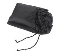 Cubierta de tanque ovalada con parte inferior elástica con tela Oxford 210D recubierta de poliuretano impermeable, cubierta de baño de hielo diseñada para proteger el agua de las hojas y el polvo (135