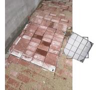 Cubierta de tanque séptico de montaje empotrado resistente para hormigón, piedra, azulejos, suelos de ladrillo, cubierta de inspección subterránea para lavabo