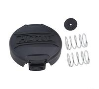 Cubierta de tapa de bobina de plástico ABS para piezas de recortadora de | Compatible con modelos DCST970, DCST920, DCST925, coincidencia precisa de especificaciones OEM, acabado ABS negro