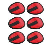 Cubierta de tapa de pesca - Funda protectora de cebo | 6 piezas de protección portátil para señuelos en surf barco río litera lago pesca con mosca senderismo camping kayak irse, Rojo, 10 cm, Unisex