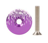 Cubierta de tapa del auricular: protector de horquilla delantero de aluminio ultra ligera, componente de bicicleta resistente al agua duradera | Accesorio de ciclismo de montaña anti-rust para aventur