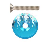 Cubierta de tapa del auricular: protector de horquilla delantero de aluminio ultra ligera, componente de bicicleta resistente al agua duradera | Accesorio de ciclismo de montaña anti-rust para aventur