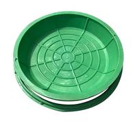 Cubierta de Tapa del Tanque séptico Redonda de 24 "con una Oruga integrada - Cubierta Comercial de inspección de Aguas residuales al Aire Libre para césped - Disponible en Varios tamaños