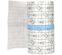 Cubierta de tatuaje, cinta de encubrimiento de tatuaje de 1 rollo, película de PU invisible de 10 pulgadas de 11 yardas para la cicatriz y marcas de nacimiento