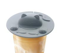 Cubierta De Taza De Silicona,Con Soporte Para Bolsitas De Te Y Protección Antipolvo De Silicona | Protectores de Tazas y Vasos de Bebidas Calientes | Para Bebidas Como Café Agua Leche Niños Adolescent