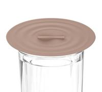 Cubierta de taza de silicona - Cubierta de taza de bebida caliente, tapa de vidrio resistente al calor Tapa de sellado a prueba de polvo | de almacenamiento de bebidas para café, té, leche,