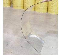 Cubierta de techo de policarbonato transparente de 1 mm de grosor con láminas acrílicas para un fácil corte. Toldo ideal para techos al aire libre, patios y solarios (0,8 x 5 m)