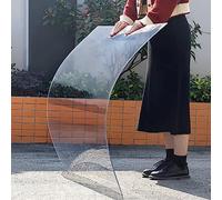 Cubierta de techo de policarbonato transparente resistente a la lluvia para toldos al aire libre, cocheras y cajas frías, paneles de plástico duraderos resistentes a la intemperie para un mejor