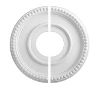 Cubierta de techo - de protección para ventilador de techo, panel de poliuretano, diámetro interior, 10 cm exterior, 31,5 cm para sótanos instalaciones técnicas escolares