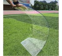 Cubierta de techo invernadero policarbonato for toldo exterior, marco frío, protección transparente(50X200cm/1.6X6.6ft)