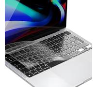 Cubierta de Teclado Compatible con MacBook Air 13.6" / 15", Ultrafina Funda del Teclado Layout EU, Película Protectora para 2025-2021 Pro/Air M4/M3/M2/M1 Pro/MAX