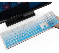 Cubierta de teclado para HP Pavilion 27 todo en uno PC 27xa0014 27 Xa0055Ng 0370Nd 0076Hk 0010Na HP Pavilion 24 24xa0020 Xa0002A Xa0032 xa0013w HP Pavilion todo en uno Funda para teclado Ombre Blue
