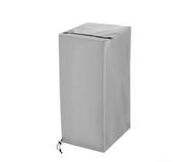 Cubierta de tela a prueba de polvo para aire acondicionado portátil de interior TEMEIKE, protege la unidad del polvo y la suciedad durante períodos fuera de temporada (gris)