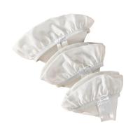 Cubierta de Tela Elástica Cotton Bread Proofing Bowl Cover Washable Breathable Barrier Dough Fermentation Cloth Reusable Kitchen Baking Tool(L)