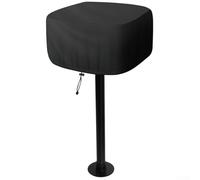 Cubierta de tela Oxford a prueba de polvo e impermeable al aire libre, cubierta de parrilla de mesa rectangular, cubierta de parrilla impermeable para parrilla estilo parque (420D45*45*28cm)